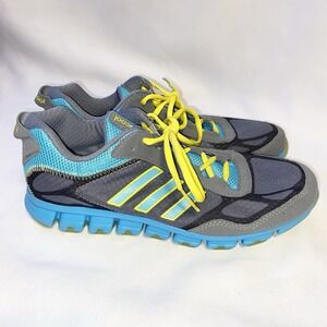 Adidas Women's Clima Cool Aqua, Gray and Yellow Size 10 1/2 *Brand New*‎